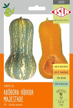 912 - SUPER ABOBORA MAJESTADE/HIBRIDA