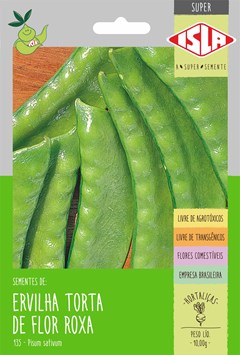 135 - SUPER ERVILHA TORTA DE FLOR ROXA